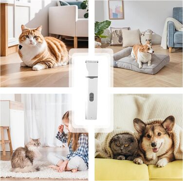 Триммер для собак 4-в-1: догляд за шерстю, стрижка, грумінг