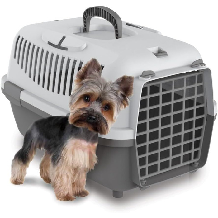 Транспортна переноска Nomade 1 для собак та котів - 48x32x32 см, до 6 кг, міцний поліпропілен