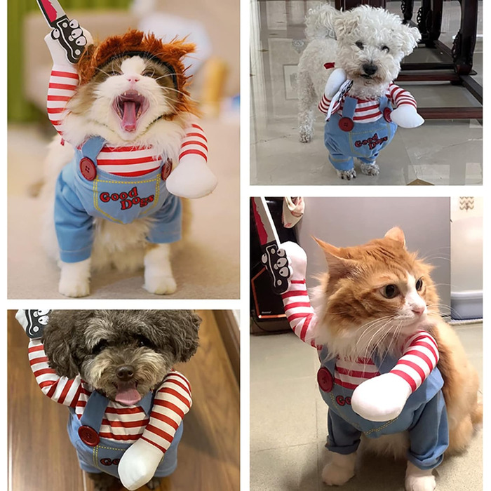 Костюм для собак Pet Deadly: веселому карнавалу нічого не завадить! (великий)