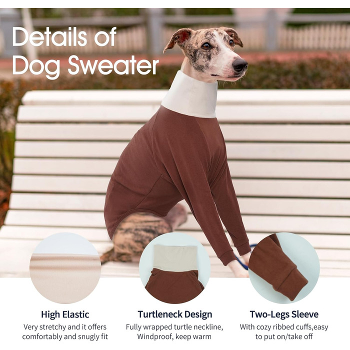 Пуловер для Віндгорн (Грейхаунд) IECOii: теплий, з високим коміром, з флісу, чорний, XS-XXL