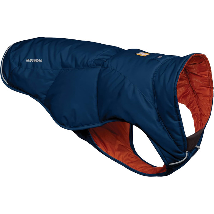 RUFFWEAR Quinzee Jacket - Зручна зимова куртка для собак, XX-Small, Blue Moon