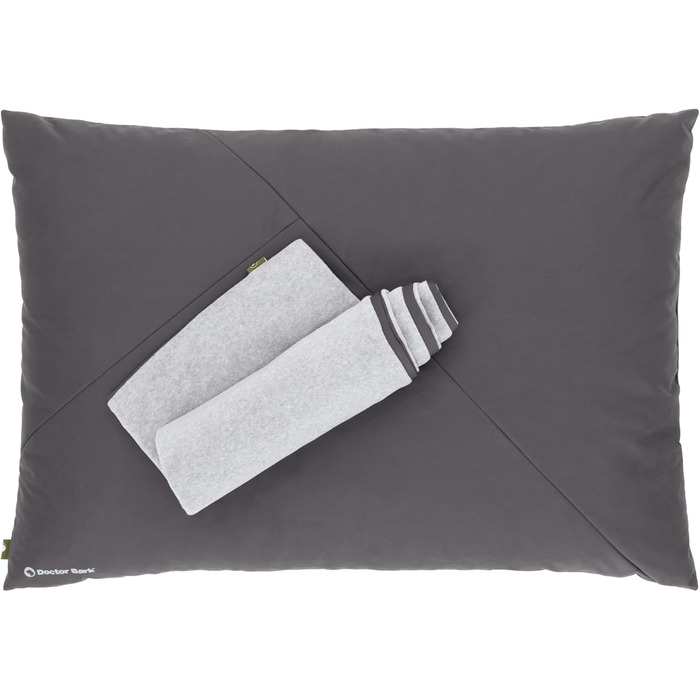 М'яке ліжко для собак великих порід Doctor Bark GreenLabel - ліжко-подушка, зелений колір, велике (L), знімний чохол, легко миється