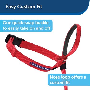 Шлейка для собак PetSafe Easy Walk, чорна, середнього розміру (M/L)
