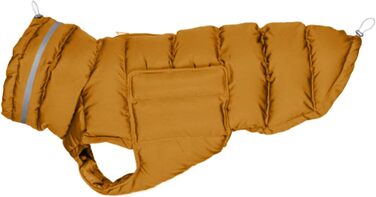 Зимовий одяг для собак: тепла куртка та жилет, захист від вітру, жовтий колір. Підходить для великих собак.