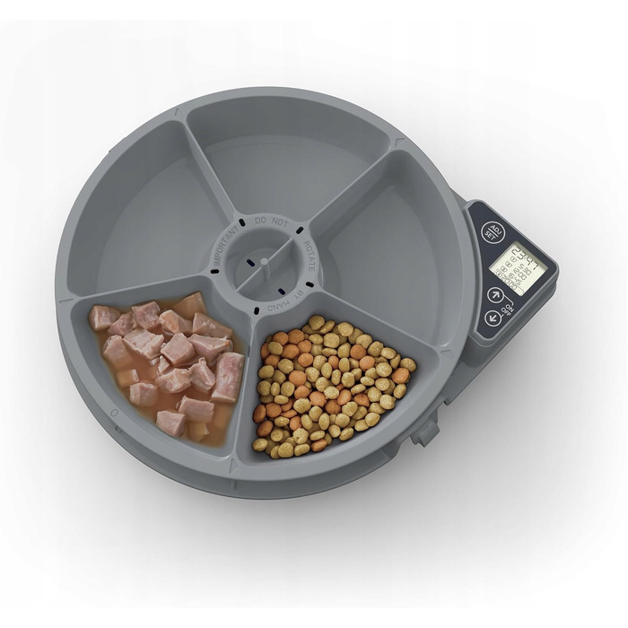 Автоматичний годувальник для тварин Yongsheng, білий, 5 порцій, 330 мл