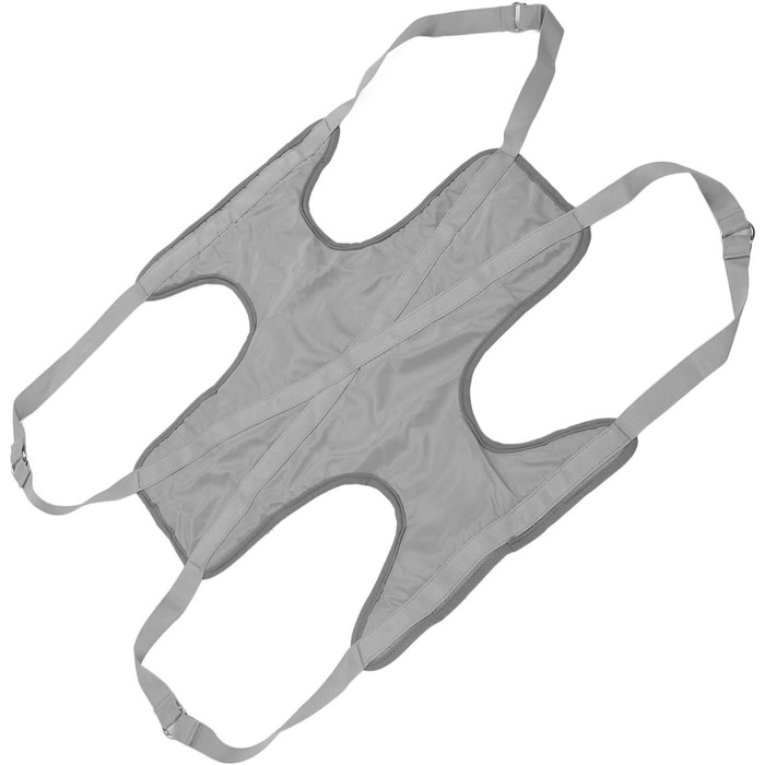 Набір гамаків для домашніх тварин ZXCAOB, дихаючий матеріал, запобігає натиранню, регульовані ремені, шлейка для собак, підходить для будь-яких тварин (сірий, L)