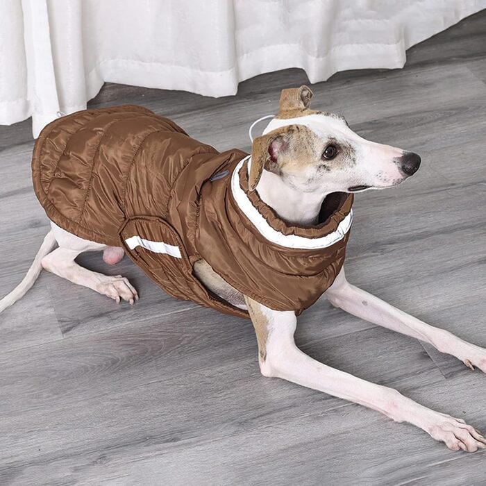 Легкий модний дощовик для собак з поліестеру, великий, захисний (Navy Blue, M)