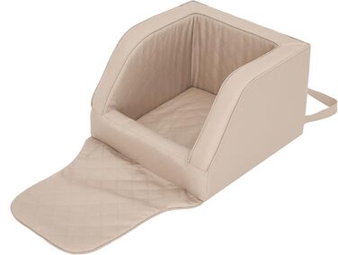 Транспортна переноска для собак та котів, лежанка, підстилка для собак, бежевого кольору, 46x46x31 см