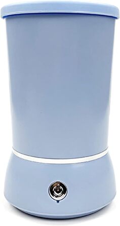 Електричний очищувач лап для тварин: автоматичний мийний стаканчик з акумулятором, м'яка силіконова щітка для собак та котів (Sky Blue)