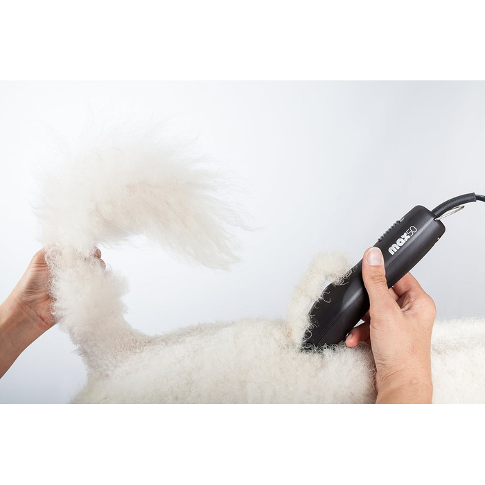 Професійна машинка для стрижки собак Rotschopf24 Max 50+ | Тиха, потужна, для собак, котів та дрібних тварин | З аксесуарами