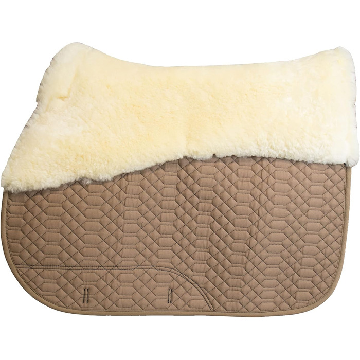 Підкова Engel Reitsport SCHABRA1AP-D-SCH: підкова з ламінової овчини, чорна, середнього розміру для конкурного верхового лижника