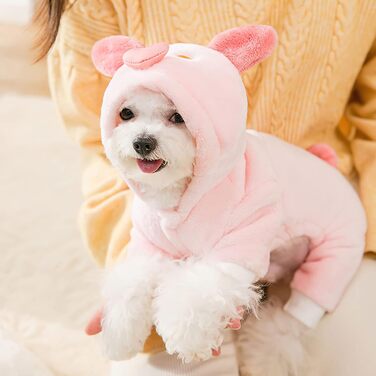 Теплий зимовий комбінезон для собак Galatée (XL, Коричневий) - теплий та зручний одяг для маленьких та середніх собак