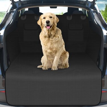 Захист для багажника автомобіля від бруду та подряпин для собак, універсальний, 185x102 см, 600D, водонепроникний, чорний