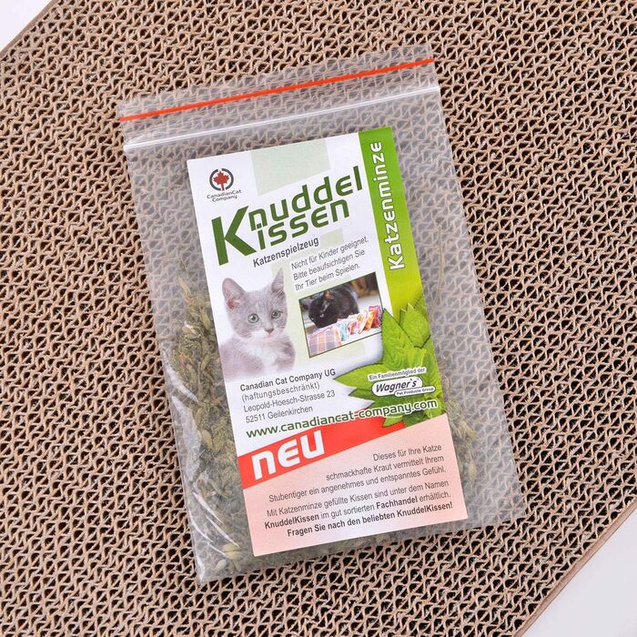 CanadianCat Company Orbit 2.0 Лежак-дряпка для котів, з якісного картону, з котячою м'ятою, бетонний дизайн, 84x24x23 см