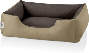 Лежак для собак BedDog M – знімний чохол, для малих порід, м'яка подушка, диван, кошик, праний