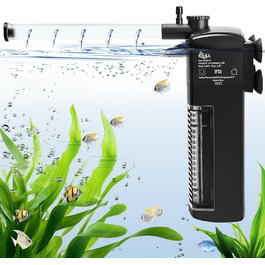 Фільтр для акваріума AQQA, внутрішній, 5.5W, 400 л/год, до 200 л