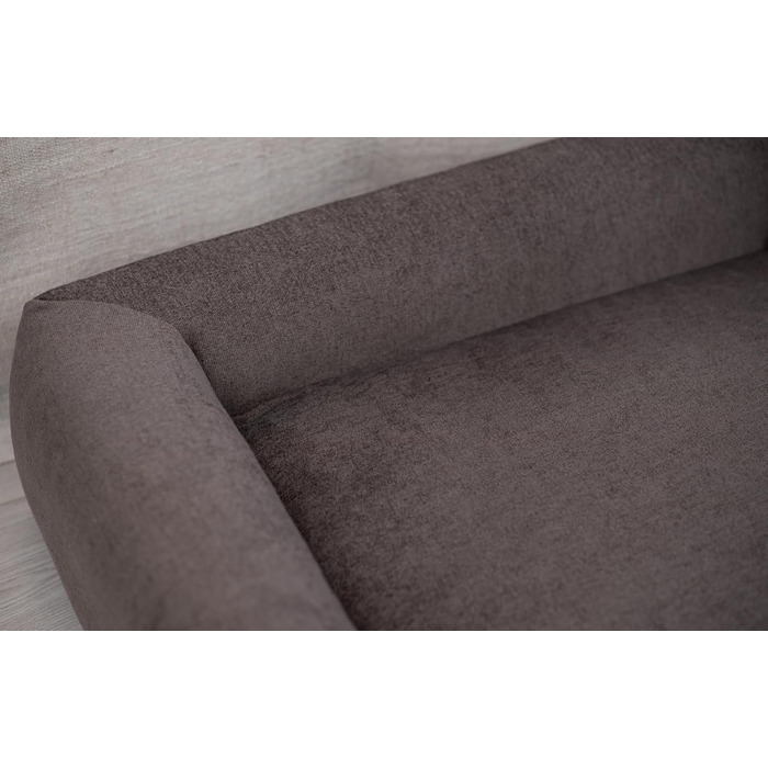 Собаче ліжко Sofi Grosse - м'яке, миється, з поліуретану, для собак середніх та маленьких порід (XXL, 130x100 см, коричневе)