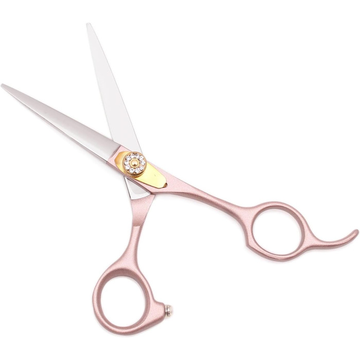 Набір професійних ножиць для собак 2 в 1: прямі та розріджуючі ножиці з ергономічними ручками (7.0 та 5.5 дюймів)