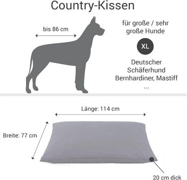 М'яке ліжко для собак великих порід Doctor Bark GreenLabel: велике, зручне, легко миється, світло-сірий колір