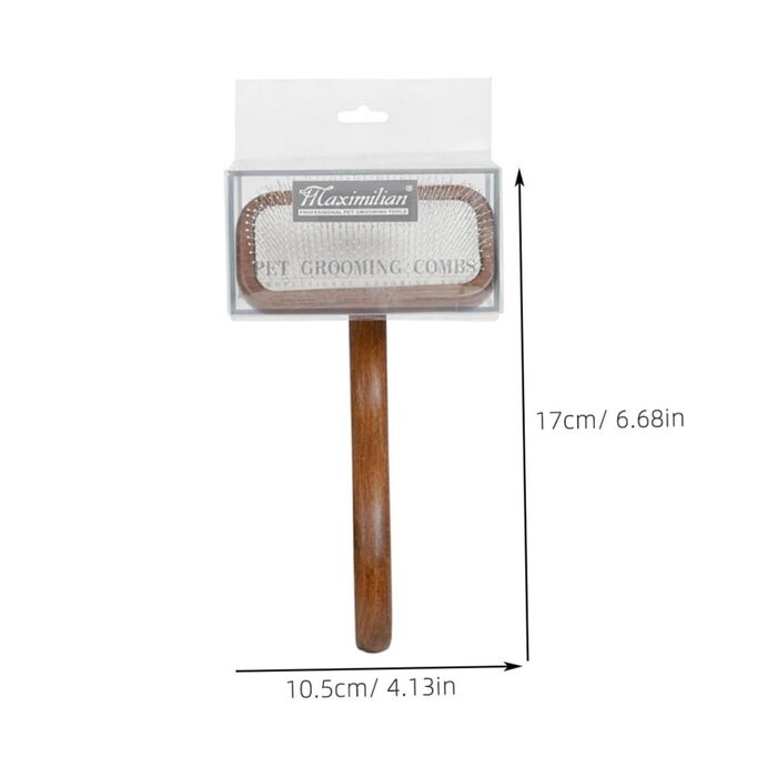 Гребінець для котів та собак VICASKY з масажною функцією: м'який догляд за шерстю, видалення відмерлого волосся, легкий та портативний