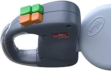 Повідок-рулетка WIGZI Dual Doggie 3.0 з гелевою ручкою, сірий, для двох собак