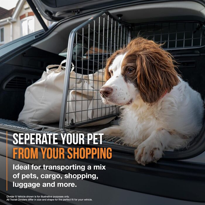 Сітка для собак Land Rover Defender 110 (2019-) - сталева перегородка для безпечного транспортування собак та багажу