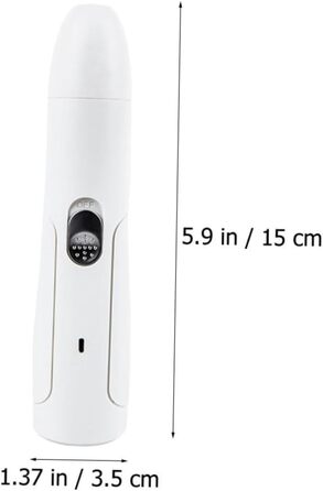 Електричний триммер для нігтів Milisten для собак та котів - тихий та безпечний, USB-зарядка