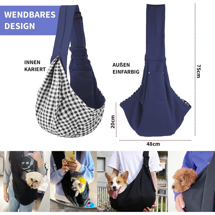 Сумка-переноска для собак та котів до 8 кг, блакитна