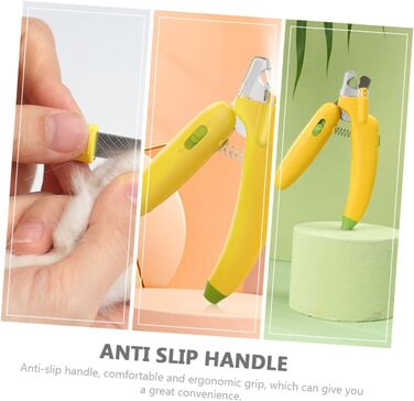 Тримач для когтів для собак та котів BESPORTBLE з LED-підсвічуванням: безпечний триммер для догляду за кігтями