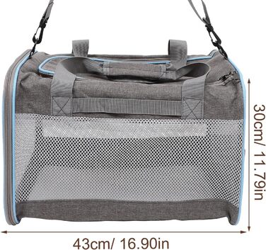 Дихаючий переноска для кошенят та собак від NUOBESTY - легкий, м'який рюкзак-переноска для маленьких котів та собак, ідеальний для подорожей