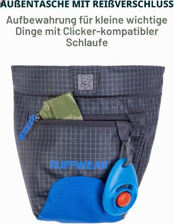 Сумка для ласощів Ruffwear Treat Trader з регульованим поясом, колір Brown Bear (Коричневий ведмідь)