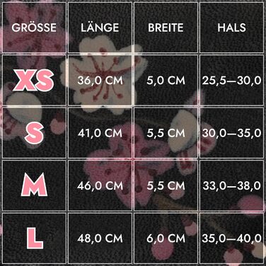 Ручний розпис шкіряний нашийник для грейхаундів FAVPET з QR-кодом, рожевий сакура (M)