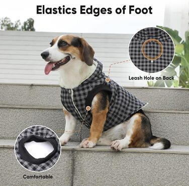 Теплий пуловер Vecomfy для собак з інтегрованим шлейкою, рожевий, XS/M, для маленьких собак та цуценят