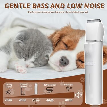 Професійний триммер для собак Paw Trim Pro 5-в-1: стрижка, шліфування кігтів, LED-підсвітка, лазерний цілик