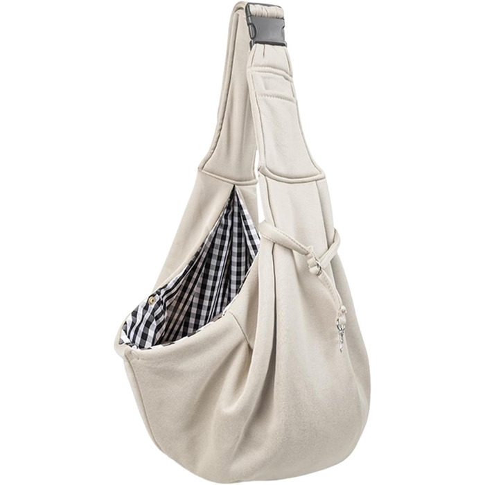 Сумка-переноска для собак та цуценят Holdes | Зручна переноска для вигулу, подорожей та повсякденних прогулянок | Бежева