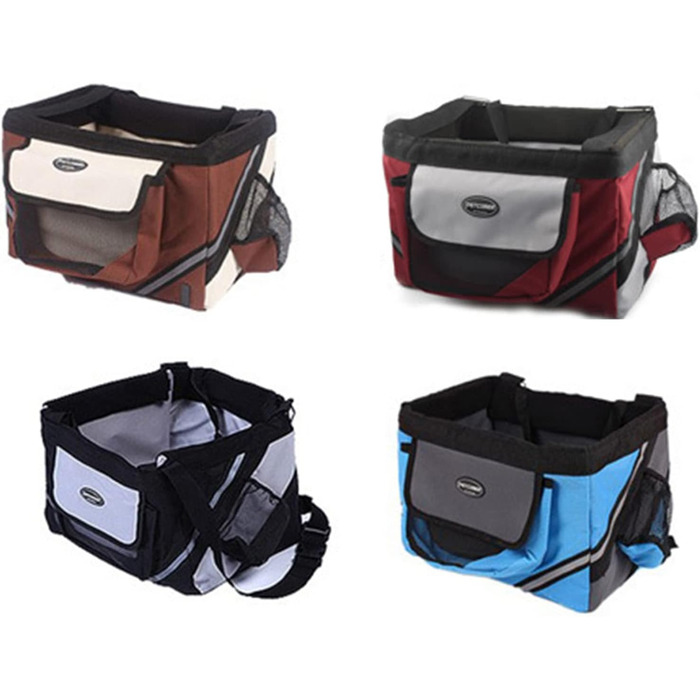 Корзина для собак на велосипед Oxxggkao, чорна: зручний перевіз вашого улюбленця