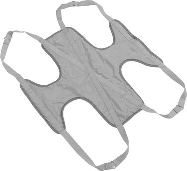 Набір гамаків для домашніх тварин ZXCAOB, дихаючий матеріал, запобігає натиранню, регульовані ремені, шлейка для собак, підходить для будь-яких тварин (сірий, L)