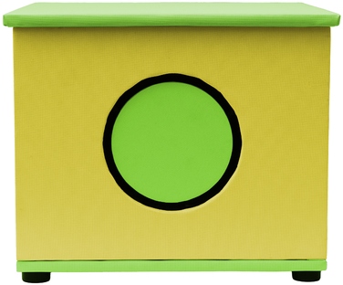 Будиночок для кота Mr. Riddick, багатоколірний, квадратний (43 см x 41,5 см x 34 см)