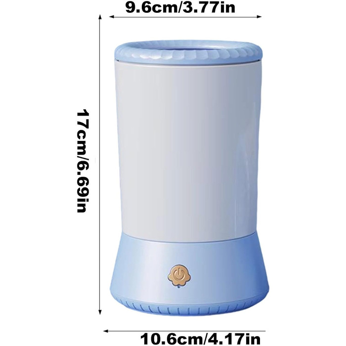 Автоматичний мийка лап для собак, електричний стаканчик для лап, автоматичний мийка лап для котів, блакитний