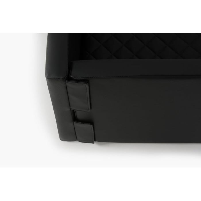 Автоматичне ліжко для собак у машину Velinda, 55x100 см, чорний колір