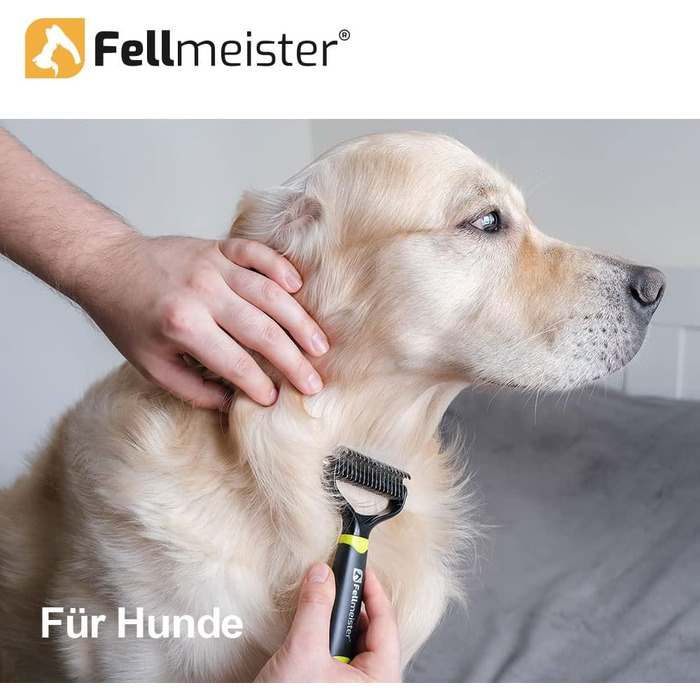 Щітка для підшерстка собак та котів (середня та довга шерсть) | Щітка від ковтунів та спутанного хутра | Інструмент для грумінгу (7 см)