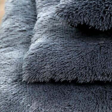 Крісло-ліжко для собак DanChen: велике, м'яке, неслизьке, водонепроникне, 53x38 см, для середніх собак та котів, сірий колір