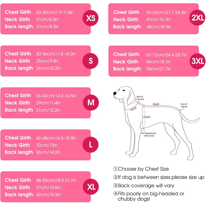 Теплий флісовий пуловер для собак - теплий зимовий пуловер з подвійним шаром (Розмір: M, Обхват грудей: 42 см, Обхват шиї: 29 см, Червоний)