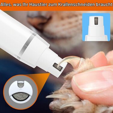 Професійний тример для собак Paw Trim Pro: безшумна водонепроникна машинка для стрижки шерсті на лапах, навколо очей, вух та обличчя (набір)