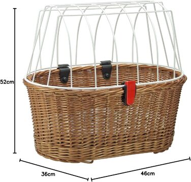 Велосипедний кошик для собак Rixen und Kaul KlickFix Doggy Basket Plus з кріпленням KorbKlip