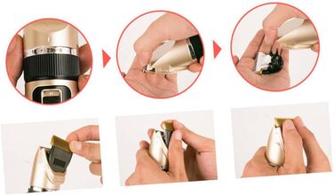 Машинка для стрижки шерсті собак UKCOCO з керамічним лезом - тиха, потужна, для безпечного грумінгу