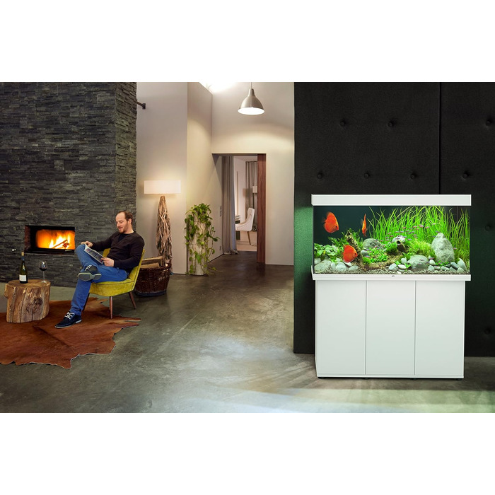 Акваріум Juwel Rio 350 LED з тумбою, білий