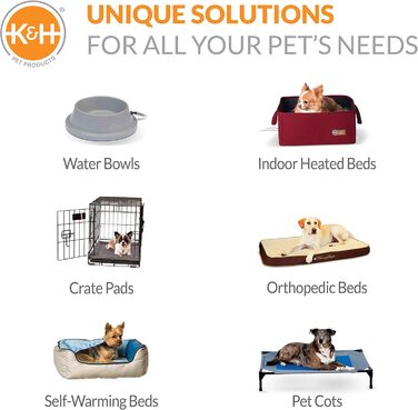 Охолоджуване собаче ліжко K&H Pet Products для вулиці, з піднятим бортиком, дихаюча сітка, 81x64x18 см, Realtree Edge Camo/чорна сітка