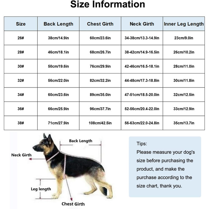 Піжама для собак середніх та великих порід, зелений олень (34, довжина спини 60 см)