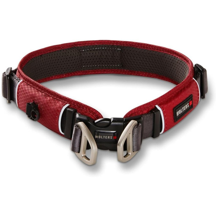 Ошейник для собак Wolters Active Pro Comfort, розмір 40-45 см, червоний/антрацитовий